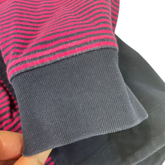 Lauren Ralph Lauren Active Womens Pink Blue Striped Full-zip Jacket Sz XL SKU 94 - Picture 3 of 13